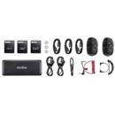 Godox MoveLink II M2 2.4GHz Wireless Microphone System, Black