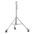 Godox 14.8' Heavy-Duty Roller Stand, Large, Silver