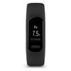 Garmin vivosmart 5 Fitness Tracker, Black Case with Black Silicone Band, Large Black