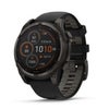 Garmin fenix 8 Solar Sapphire 47mm GPS Smartwatch, Carbon Gray DLC Titanium w/Black/Pebble Gray Silicone Band Carbon Gray DLC Titanium