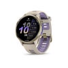 Garmin Forerunner 970 Advanced GPS Running Smartwatch Soft Gold/French Gray