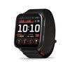 Garmin Venu X1 AMOLED GPS Smartwatch, Titanium Caseback with Moss ComfortFit Nylon Band Black