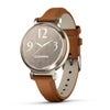 Garmin Lily 2 Classic Sport GPS Smartwatch with Band for Women Cream Gold
