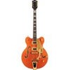 Gretsch G5422TG Electromatic Classic Hollow Body Double-Cut Bigsby Gold Hardware Electric Guitar, Orange Stain Orange