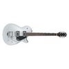 Gretsch Electromatic Collection G5230T Jet Ft Single-cut with Bigsby Electric Guitar, 22 Frets, Thin "U" shape Neck, Black Walnut Fingerboard, Gloss Airline Silver