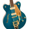 Gretsch Electromatic Series Pristine LTD Center Block Double-Cut Electric Guitar Petrol