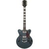 Gretsch G2655 Streamliner Center Block Jr. Double-Cut with V-Stoptail Electric Guitar, Burnt Orchid Gunmetal