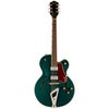 Gretsch G2420 Streamliner Hollow Body Electric Guitar, Laurel Fingerboard, Walnut Cadillac Green