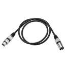 H&A Value Series XLR M to F Professional Microphone Cable - 3'