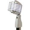 Heil Sound The Fin Dynamic Retro Styled Microphone, Black Body, White LED Chrome