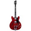 Hagstrom Tremar Viking Deluxe Electric Guitar, Wild Cherry Transparent Cherry