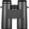 Hawke Sport Optics 10x42 Frontier ED X Water Proof Roof Prism Binocular with 6.4 Degree Angle of View, Green Gray
