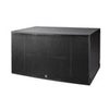 HK Audio FINEO FO S218 2x18" 4000W Bass Reflex Passive Subwoofer, Jet Black Black