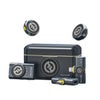 Hollyland LARK M2 2.4GHz 2-Person Wireless Combo Version Lavalier Microphone System, Shine Charcoal Shine Charcoal