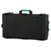 HPRC 2745WE Wheeled Resin Hard Case without Foam, Black with Blue Handle Black with Blue Handle