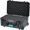 HPRC 2550 Wheeled Waterproof Hard Case with Cubed Foam, Black Gray