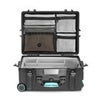 HPRC 2600 Wheeled Waterproof Hard Case, Electric Blue Black/Blue