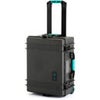 HPRC 2600BAG Resin Hard Case with Bag and Dividers, Black with Blue Handle Gray