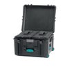 HPRC 2730 Wheeled Waterproof Hard Case with 2x Internal Soft Case, Black Black