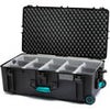 HPRC 2745 Wheeled Watertight Hard Case with Second Skin, Black Black