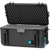 HPRC 4300 Waterproof Hard Case with Cubed Foam, Black With Wheels