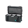 HPRC 4300 Wheeled Waterproof Hard Case with Soft Deck and Dividers, Black With Wheels