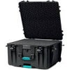 HPRC 4600 Wheeled Waterproof Hard Case with Cubed Foam, Black Black