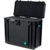 HPRC 4800 Wheeled Waterproof Hard Case with Cubed Foam, Black With Wheels