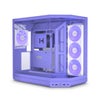 HYTE Y50 RGB Tempered Glass Dual Chamber ATX Mid Tower Gaming PC Case Taro Milk