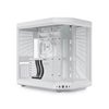 HYTE Y70 Dual Chamber Modern Aesthetic Panoramic Tempered Glass EATX Mid-Tower Gaming Computer Case Snow White