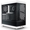 HYTE Y40 S-Tier Aesthetic Panoramic Tempered Glass ATX Mid-Tower Gaming Computer Case White