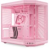 HYTE Y70 Dual Chamber Modern Aesthetic Panoramic Tempered Glass EATX Mid-Tower Gaming Computer Case Strawberry Milk