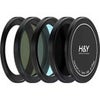 H&Y 49mm Magnetic Filter Kit for Fujifilm X-100V Camera Black