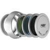 H&Y 49mm Magnetic Filter Kit for Fujifilm X-100V Camera Silver