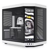 HYTE Y70 Touch Infinite Panoramic Tempered Glass Mid-Tower ATX Computer Case with 14.9" Touchscreen Display Panda