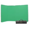 Ikan 13.1x7.8' Portable Panoramic Backdrop, Chroma-Key Green Chroma Green