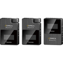 Comica Audio BoomX-D 2.4GHz Dual Wireless Mic System,2x Tx,1x Rx for Smartphones