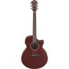 Ibanez AE Series AE100 Acoustic Electric Guitar, Burgundy Flat Burgundy Flat