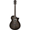 Ibanez AEWC Series AEWC16QA Acoustic Electric Guitar Transparent Black Sunburst/Natural