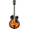 Ibanez Artcore Expressionist AF95 Hollow-Body Electric Guitar, Dark Amber Sunburst (Brown)