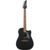 Ibanez ALT20 Altstar Acoustic Electric Guitar, Sapele Top, Wheathered Black Weathered Black