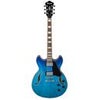 Ibanez AS Artcore AS73FM Hollow Body Electric Guitar, Bound Walnut Fretboard, Transparent Indigo Fade Ocean Fade