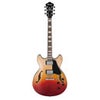 Ibanez AS Artcore AS73FM Hollow Body Electric Guitar, Bound Walnut Fretboard, Transparent Indigo Fade Metallic Autumn Fade