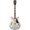 Ibanez Artcore AS73 Electric Guitar, Bound Rosewood Fretboard, Transparent Cherry Red Moonstone Silver Flat