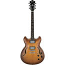 Ibanez Artcore AS73 Semi-Hollow Electric Guitar, Bound Rosewood, Tobacco Brown
