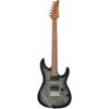 Ibanez AZ Standard Series AZ24S1F Electric Guitar, Transparent Turquoise Burst Transparent Black Sunburst