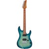 Ibanez AZ Standard Series AZ24S1F Electric Guitar, Transparent Turquoise Burst Transparent Turquoise Burst