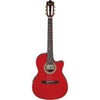 Ibanez Classical Series GA35TCE Acoustic Electric Guitar, Violin Sunburst Sapphire Red