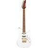 Ibanez Lari Basilio Signature Series LB1 Electric Guitar, S-TECH WOOD Roasted Birdseye Maple Fretboard, Viole White