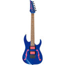 Ibanez Paul Gilbert Signature PGMM11 6-String Electric Guitar, Jatoba,Jewel Blue
